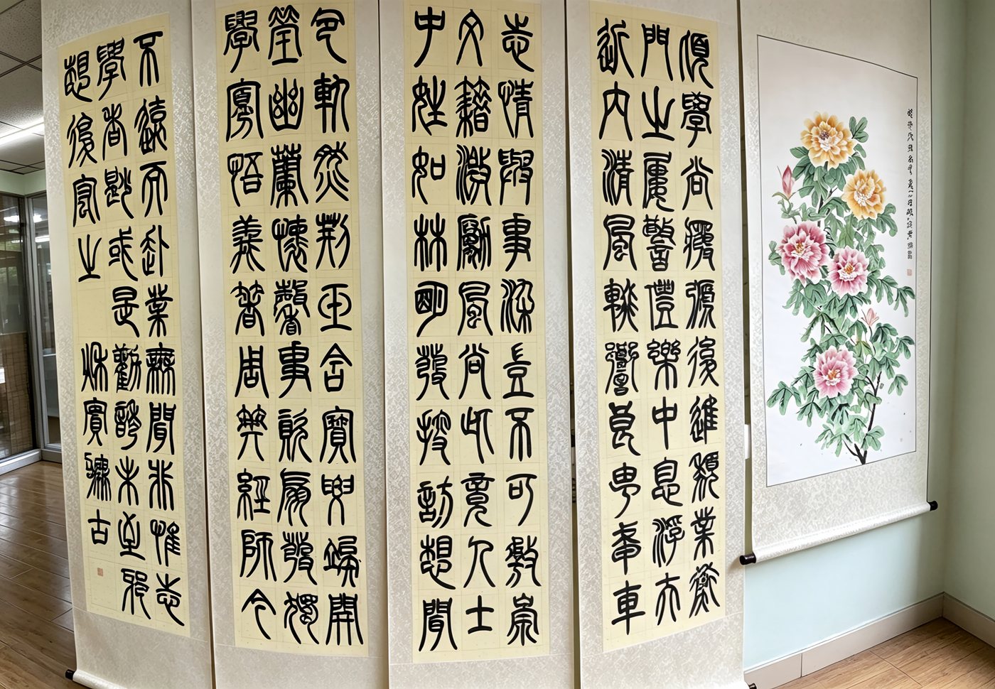 展场西侧