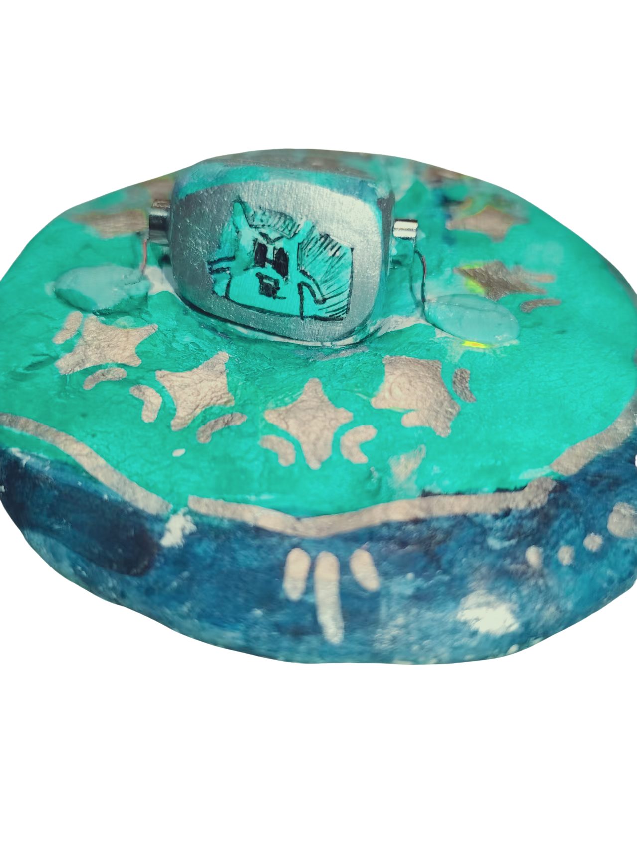 Round plate · star pattern